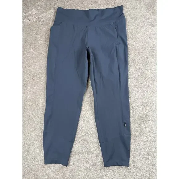 Navy Blue REI Co-op Flash Hybrid Pants Size XL Leggings Hiking Outdoors - Picture 1 of 4